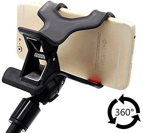 AMS Cell Phone Holder, Clip Holder, Lazy Bracket Flexible Long Arms for All Mobile, Fit On Desktop, Bed, Mobile Stand