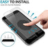eTECH Glass Screen Protector Compatible with iPhone 8, iPhone 7 - Tempered Glass Material