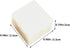 8pcs Totority Simulated Tofu Cube Models Artificial Tofu Realistic Food Decor for Display