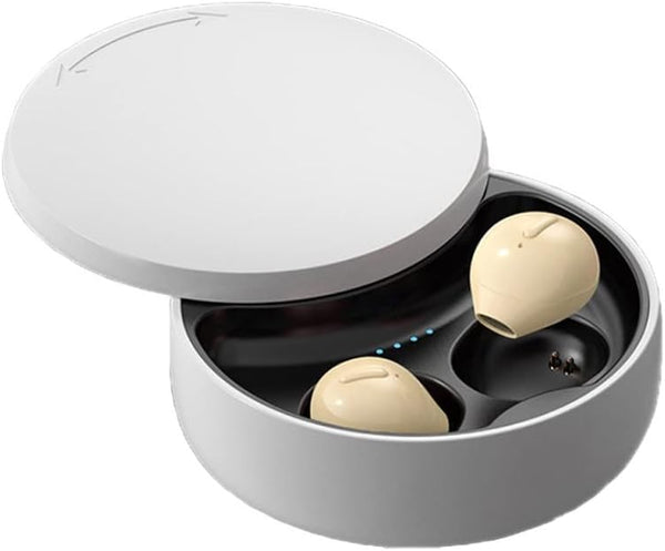 Invisible Earbuds Small Mini Wireless Bluetooth Earpiece, Discreet Earbud for Music, Home, Work