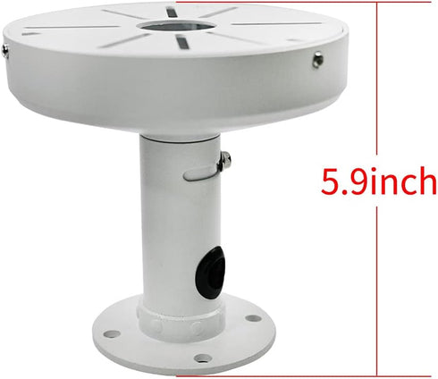 Universal Dome Security Camera Mount Bracket, Wall Mounting Bracket for CCTV/IP Camera, I Type (5.9 INCH)