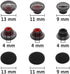 Zotech Replacement Earbuds Eartips Eargels & Foams Set Compatible with Plantronics Voyager 5200 5220 5210 Wireless Bluetooth Headset 3 Pcs Gel Ear Tips & 3 Pcs Foam Cover, (S/M/L)