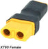 5-Pack XT30 Male to XT60 Female Connector No Wire Adapter for RC FPV Drones, Car Lipo NiMH Battery Charger