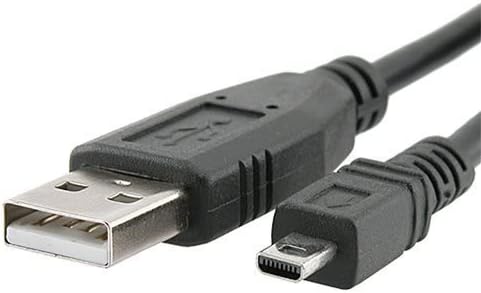 Nikon UC-E6 USB Data Transfer & Charging Cable – Compatible with Df, D5000, D5100, D7100, COOLPIX, 1.5m