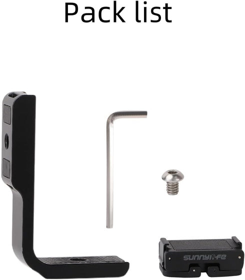 360 X4 L-Type Vertical-Horizontal Mount with Magnetic Adapter for Insta360 X4 Quick Release