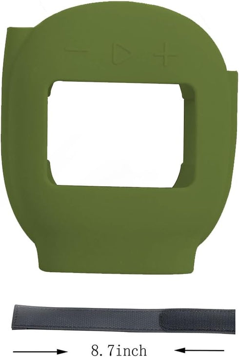 Hermitshell Silicone Carrying Case for JBL Clip 4 - Portable Mini Bluetooth Speaker, Green