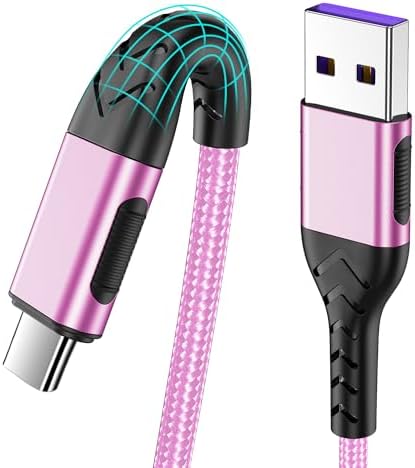 Durcord USB C Cable, 2Pack 10ft Fast USB Type C Charging Cable for Android/Phone/Pad/Laptop, Compatible with iPhone 15
