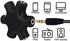 onelinkmore Headphone Splitter, 5-Jack 3.5mm Stereo Audio Adapter, 1 Male to 4 Female Splitter with Cable
