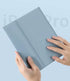 Keyboard Case Mouse for iPad 10th Generation 2022, Cute Round Keys Detachable Bluetooth Keyboard Slim Smart Cover
