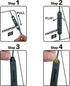 CARD DEVIL 3pcs/Set Sim/Pin Card Holder Storage Line,Micro SD Storage Slot Case Safe Pin Needle Anti Lost Travel sim