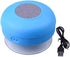 Generic IPX4 Waterproof Bluetooth Shower Speaker, Portable Wireless Speaker with Suction Cup, Blue