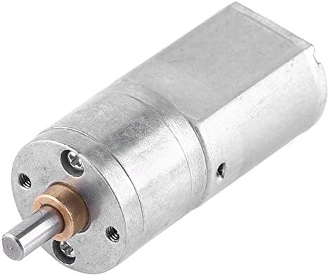 12V DC Geared Motor 100RPM Metal Reduction Electric Motor for DIY Toys
