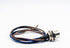 M12 Female Connector with 0.2M Cable, A Coded Back Mount Wiring, Waterproof 3Pin Socket