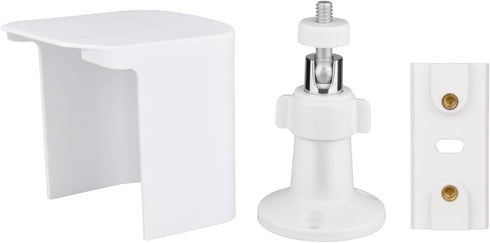 Plastic Cover Protective Case for Ring Spotlight Cam Plus, Wall Mount Bracket, Skin Cover Case for Camera Protection from Sun/Rain/Dust,2-Pack, White, Camera Not Included