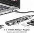 Sanpyl 4K 60Hz 60w 3 USB2.0 USB C Docking Station, USB C Hub USB C to DisplayPort Adapter, PD Charging Port, x USB C
