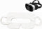 100 Pack White Disposable VR Face Covers, Sanitary Mask Pads for HTC Vive/PS VR/Gear VR/Oculus Rift