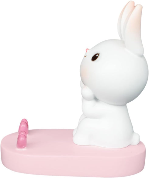 XGOPTS Cute Bunny Cell Phone Stand Holder Cartoon Rabbit Animal Phone Stand Mobile Phones Holder Desk Stands Decoration