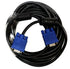 Importer520 HD15 (10Ft, Male to Male VGA Video Cable for TV Computer Monitor Black Conntector)