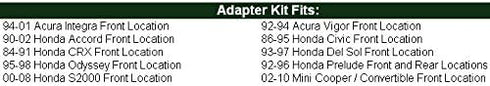Speaker Adapter Spacer Rings, Exact Fit for Select Honda & Acura Vehicles, SAK033_55, 1 Pair