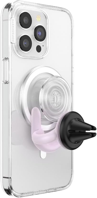 PopSockets Orchid Phone Mount for Car, Car Vent Phone Mount, Car Mount for Phone