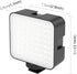 LED Video Light with 3 Cold Shoe, PULUZ Dimmable Video Splicing Fill Light for Canon Nikon Sony DSLR