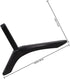 LRXIYODE Countertop No-Drill Aluminum TV Stand Legs for Desktop Televisions Universal Support Bracket Heavy Duty TV