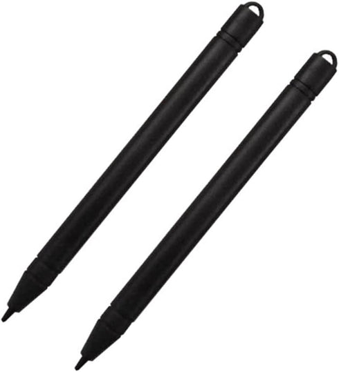 2 Pcs Digital Stylus Pen for Tablet, Capacitive Touch Pen for Writing, Drawing on Universal Tablets, Black LCD