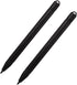 2 Pcs Digital Stylus Pen for Tablet, Capacitive Touch Pen for Writing, Drawing on Universal Tablets, Black LCD