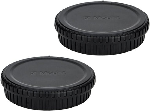 JJC 2-Pack Z Mount Body Cap & Rear Lens Cover for Nikon Zf Zfc Z8 Z9 Z6III Z6 III Z7II Z7 II Z6II Z6 II Z6 Z7 Z5 Z50