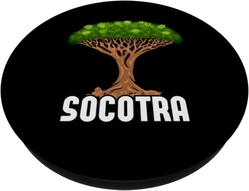 Dracaena Tree Socotra Island Yemen Dragon`s Blood Tree PopSockets Standard PopGrip
