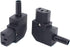 IEC C13 Right Angled Power Cord Plug Connector, 90 Degree Female Plug Rewirable Power Connector 10A /250V (C13 Right