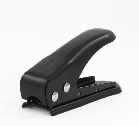 Ruilogod Black Metal Nano SIM Card Cutter for 5 5G + 2 Adapters