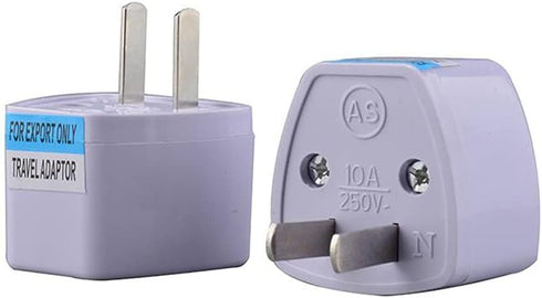 Travel Power Adapter, High Performance Universal UK EU AU to US Plug Adapter Converter(2 Pack)