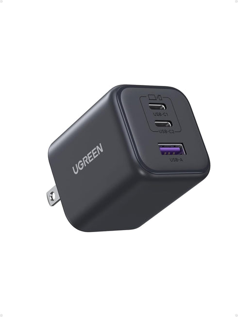 UGREEN 45W USB C GaN Charger for iPhone 17, PPS 3 Port Super