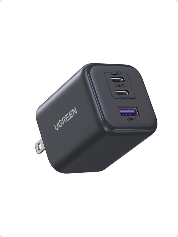 UGREEN 45W USB C GaN Charger for iPhone 17, PPS 3 Port Super
