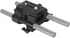 NICEYRIG Quick Release 15mm Rod Base Plate for Manfrotto 500/501/577/701, 2-in-1 Tripod Baseplate