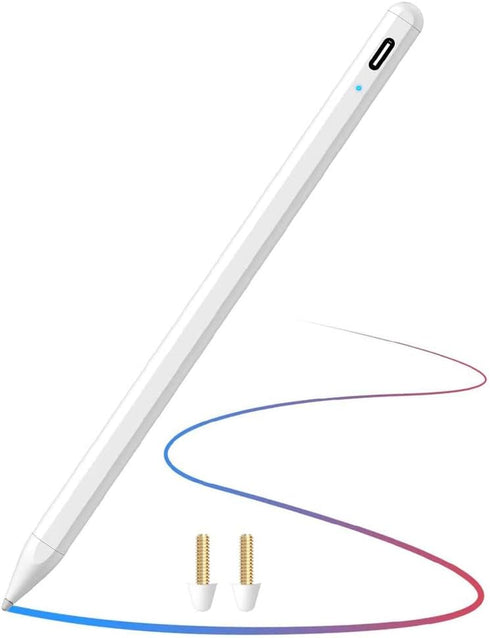 Stylus Pen for iPad Active Pencil with Palm Rejection, Compatible with (2018-2021) Apple iPad 6/7/8th, iPad Pro, Mini