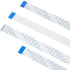 3pcs/Set 15 Pin FFC Ribbon Flexible Flat Cable for Raspberry Pi Module Camera, 30cm, 50cm, 100cm