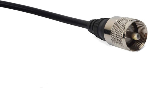 HYS Heavy Duty Mobile Car/Truck SO-239 Triangle Magnet Mount Base with 5M RG58 Coaxial Cable