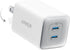 Anker Nano Charger, 47W USB C Charger, 2 Port Compact Foldable GaN Charger for iPhone 16/15 and More