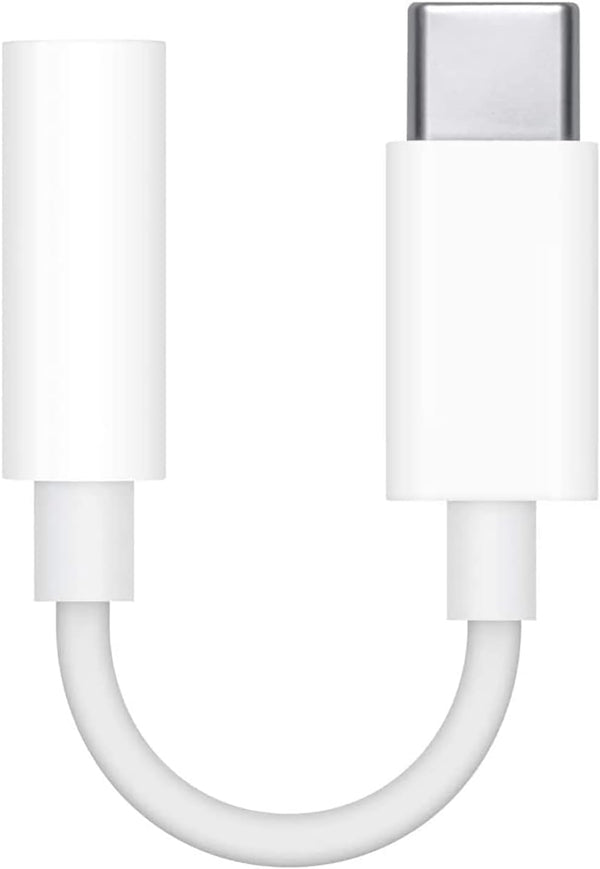 USB C to 3.5mm Headphone Jack Adapter for iPhone 15, iPad Pro, Samsung Galaxy S23, Google Pixel 3, HTC, Moto & More.