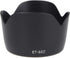 Andoer ET-60II Flower Lens Hood for Canon EF 75-300MM F/4-5.6 III and EF-S 55-250mm f/4-5.6 IS