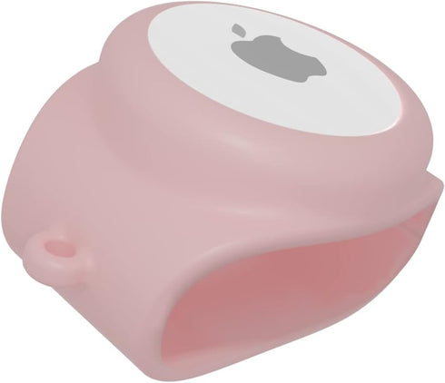 Silicone Band for AirTag and Tile Sticker - Pink
