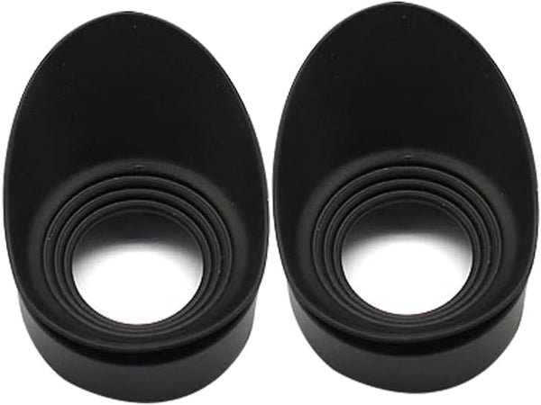 SKYPRO 2PCS 23mm Aperture Shiel for Microscope Telescope Eyepiece Eye Piece Rubber Eye