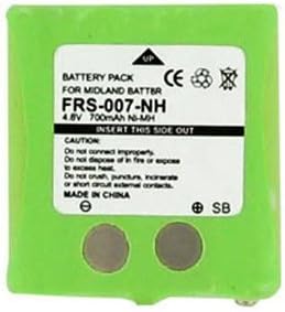 Motorola SX700R 2-Way Radio Rechargeable Battery, Ni-MH 4.8V 700mAh, Replacement for M370H1A