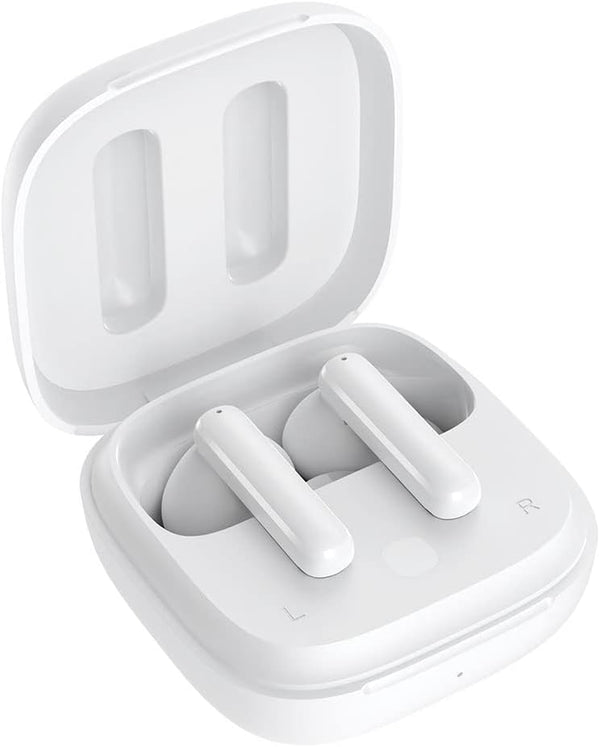QCY T13 ANC Active Noise Cancelling Wireless Earbuds, Bluetooth 5.3 Headphones with 30H Playtime Charging Case, IPX5