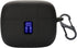 Earbuds Case Compatible with TAGRY X08 Wireless Headphone, Black Silicon Protective Cover