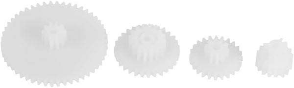 ZJchao SCX24 Plastic Gears Set 19pcs Small Motor Gear Kit for Robot