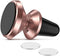Magnetic Mount - iFlash Aluminum Universal Air Vent Magnetic Car Mount Phone Holder, 360 Degree Rotation, Rose Gold