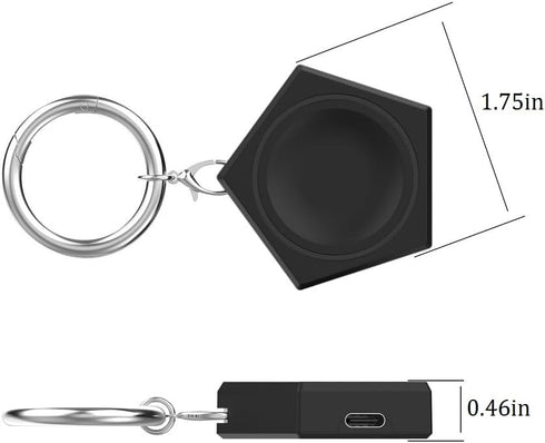 Portable Wireless Charger for Samsung Galaxy Watch 6/5/4/3, Charging Dock for Galaxy Watch 6 (Black)